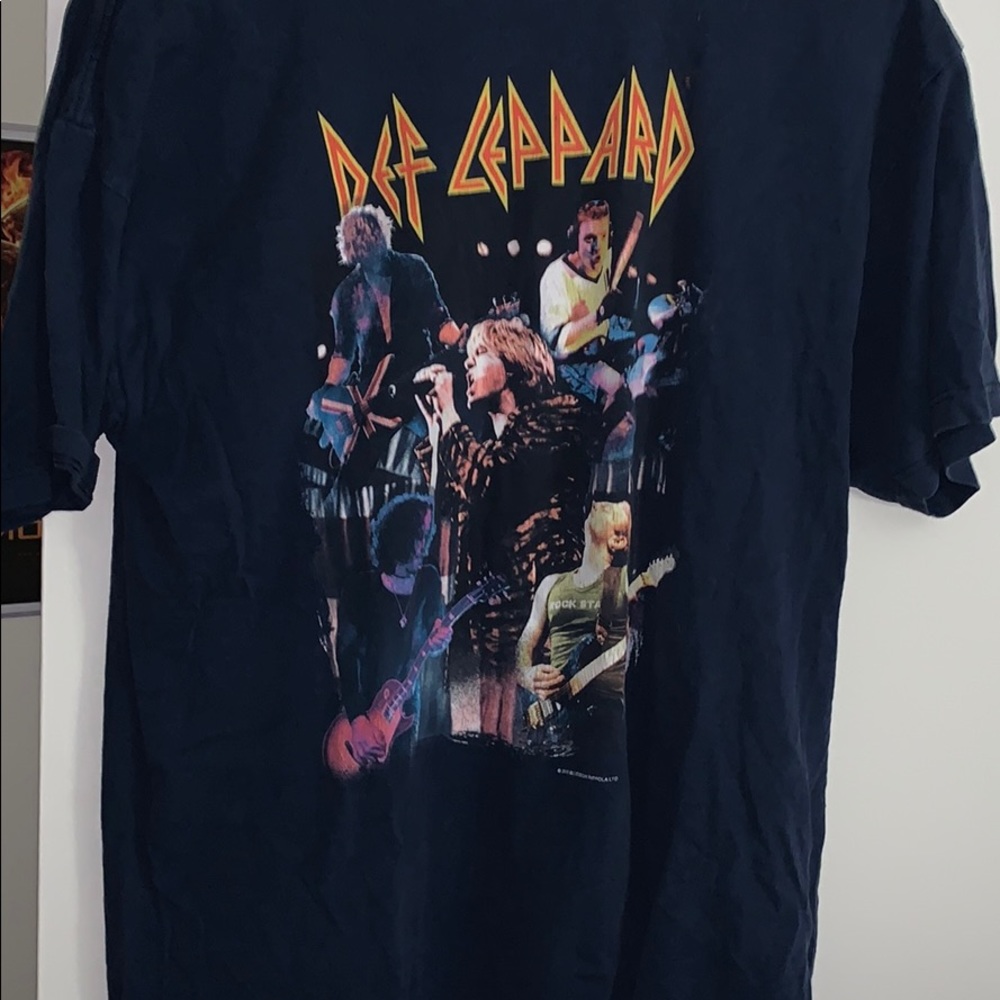 Def Leppard 2000 tour shirt